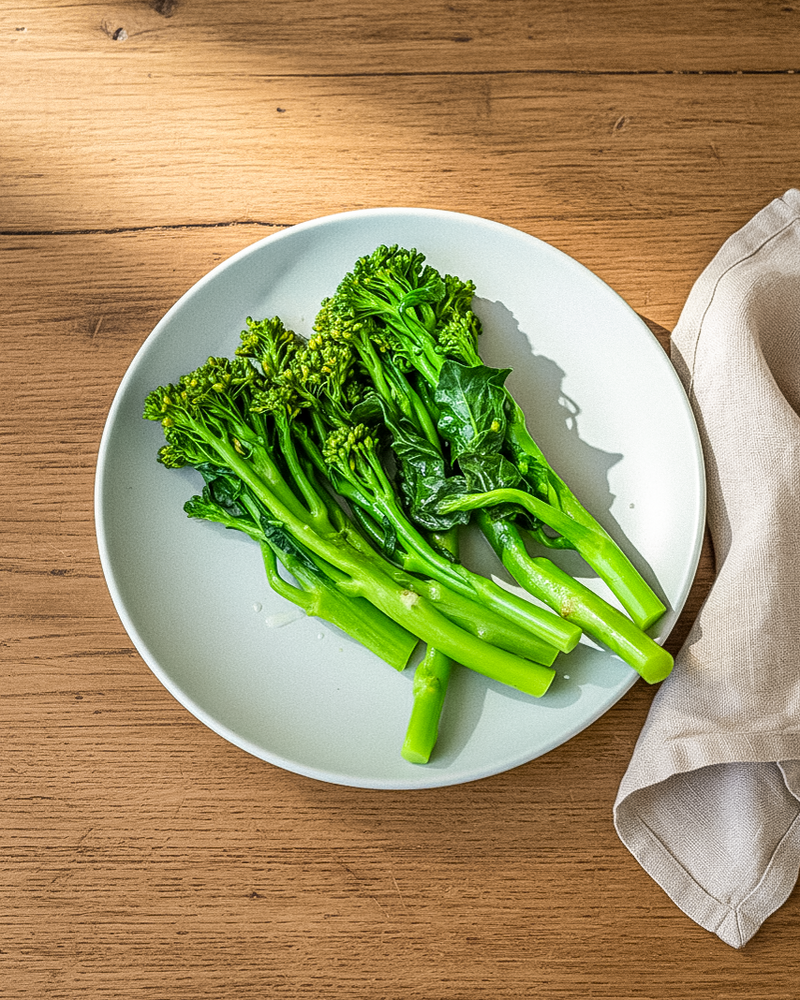 Brócoli con Ajo y Aceite de Oliva