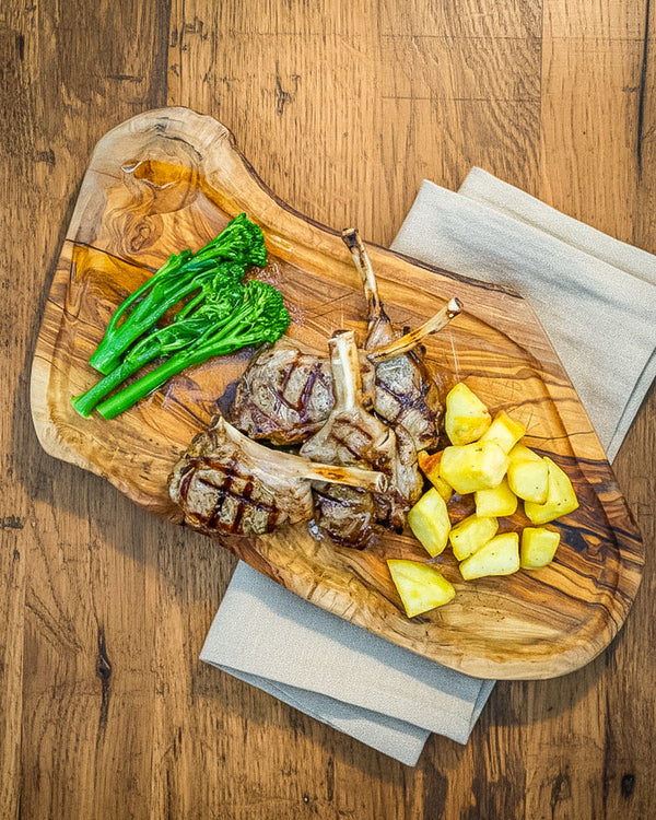 Chuleta de Cordero al Romero