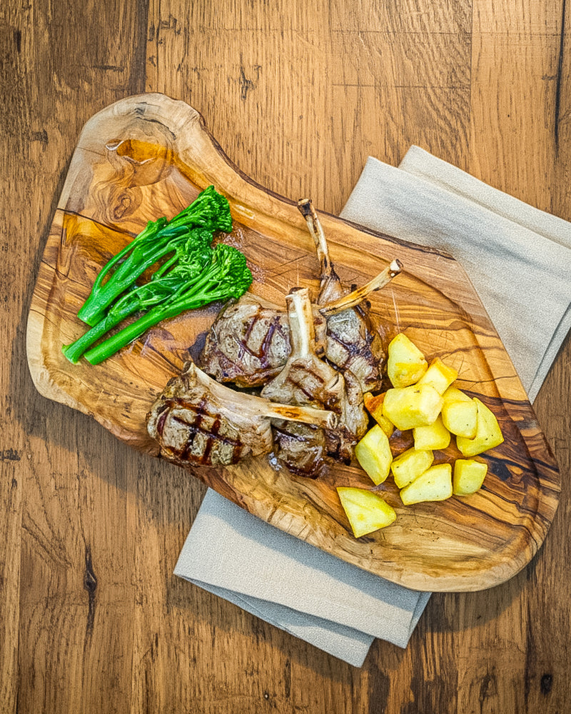 Chuleta de Cordero al Romero