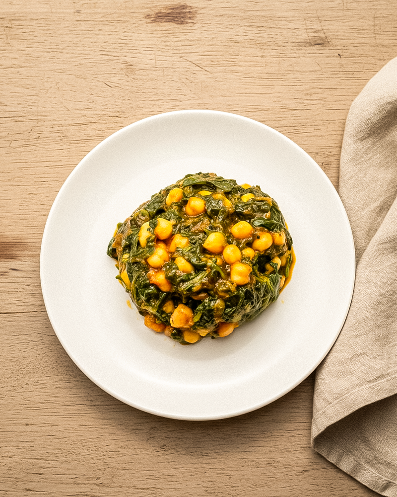 Espinacas con Garbanzos