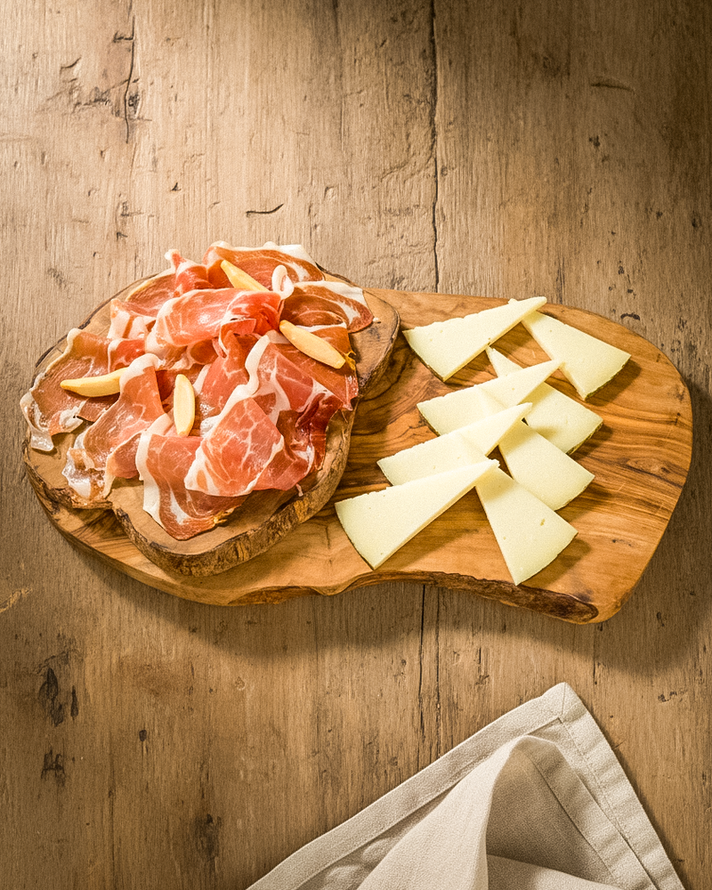 Jamón Serrano Y Manchego