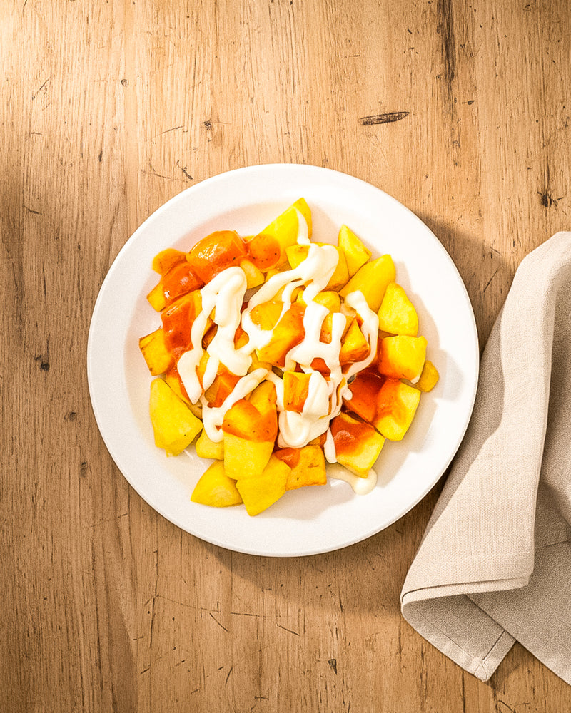 Patatas Bravas con Alioli